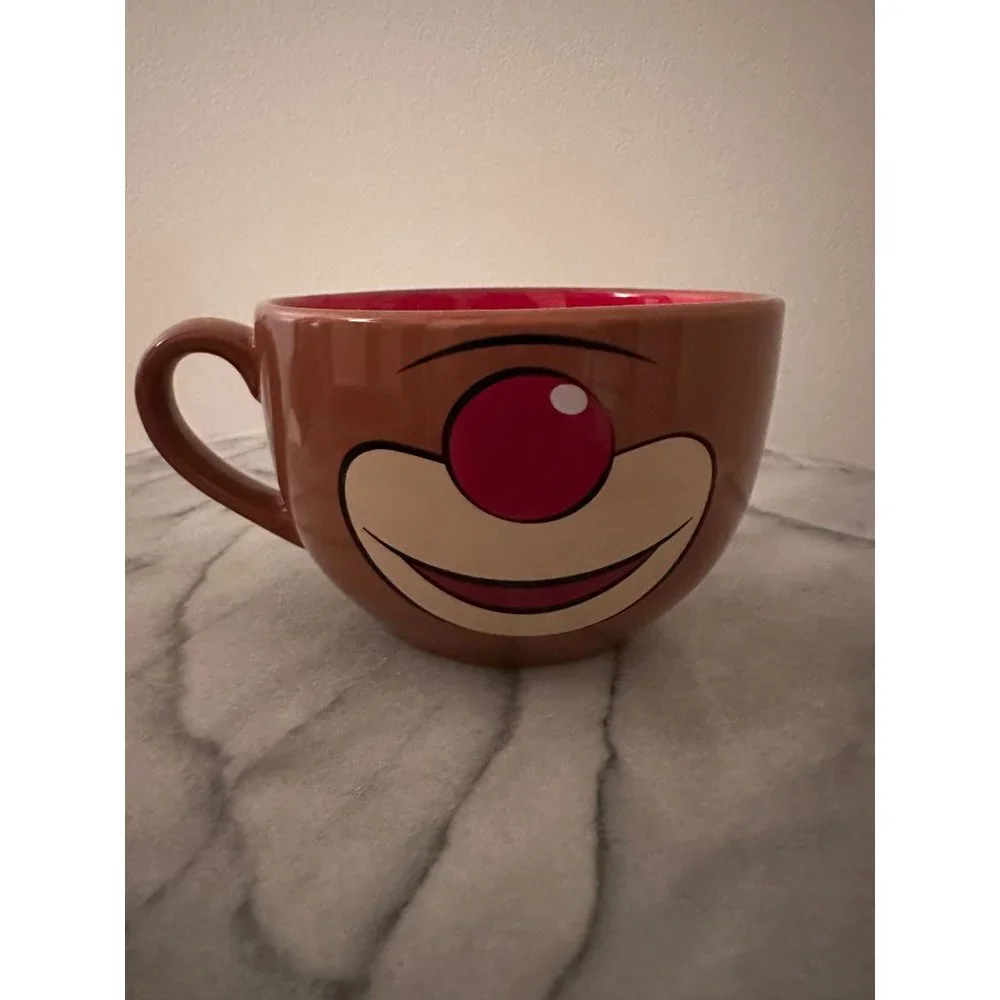 Rudolph 🔴 🦌 the Red Nosed‎ Reindeer Dept 56 latte mug